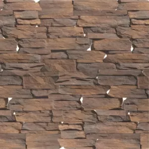 Декоративный камень углы Камелот Этна темно-коричневый 2168