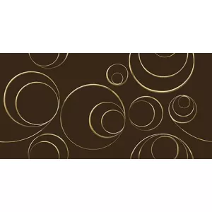Декор Kerlife Stella Arabesco Moca коричневый 31,5*63 см