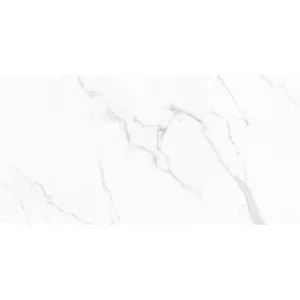 Керамогранит Cersanit Futura тонкий Deep Calacatta белый ректификат A17126 120х60 см